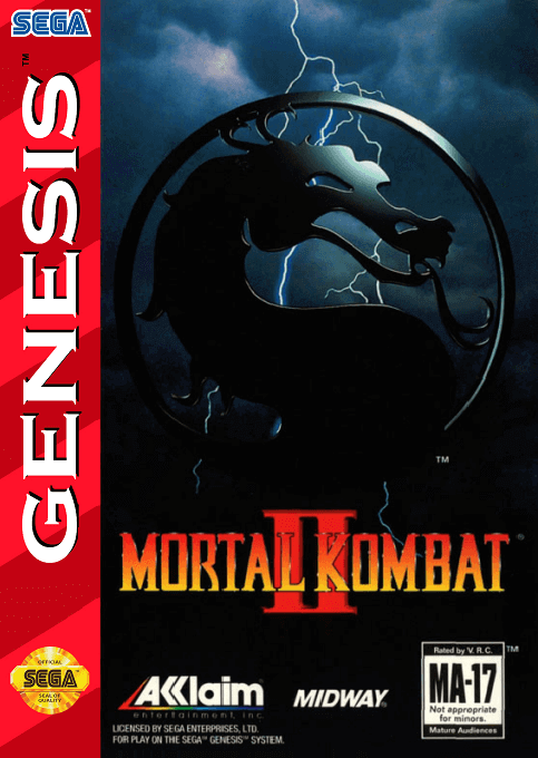 Cover Mortal Kombat 2 for Genesis - Mega Drive